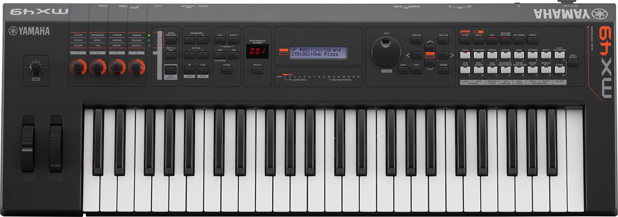 Yamaha MX49 Version 2 Synthesizer