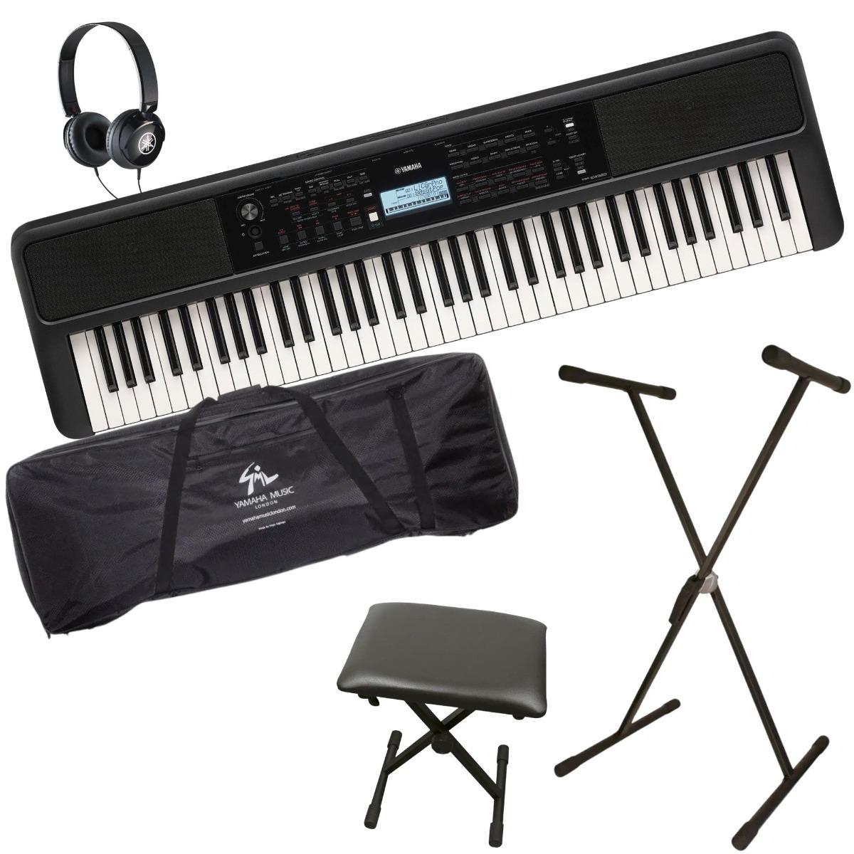 Yamaha PSR-EW320 Portable Keyboard Essentials Pack