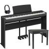 P-225 Portable Digital Piano Pack - Black or White