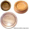 Beechwood Piano Castor Cups 45mm, 70mm, 100mm