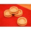 Beechwood Piano Castor Cups 45mm, 70mm, 100mm