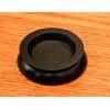Small Piano Castor Cup in Black Wood 45mm (Single)