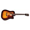 D-140CE Dreadnought Acoustic Guitar in Antique Burst finish