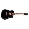 A Grade Refurbished D-140CE Dreadnought Acoustic Guitar in Black finish