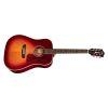 D-140 Dreadnought Acoustic Guitar in Cherry Burst finish