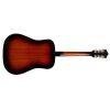 D-20E Dreadnought Acoustic Guitar in Vintage Sunburst finish