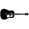 DS-240E Memoir Dreadnought Acoustic Guitar in Black finish