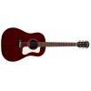 DS-240 Memoir Dreadnought Acoustic Guitar in Wine Red finish