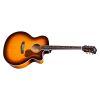 F-250CE Jumbo Acoustic Guitar in Antique Burst finish