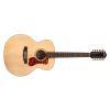 F-2512E Maple 12-String Jumbo Acoustic Guitar in Blonde finish