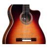 Fusion Orchestra CE CD Tear Drop Burst Classical Guitar