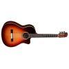 Fusion Orchestra CE CD Tear Drop Burst Classical Guitar