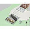 A Grade Refurbished Pacifica PACS+11S Electric Guitar in Peppermint Green