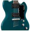 A Grade Refurbished Polara Electric Guitar in Catalina Blue Steel finish