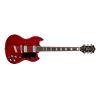 Polara Deluxe Electric Guitar in Cherry Red finish
