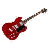 Polara Deluxe Electric Guitar in Cherry Red finish