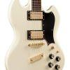 A Grade Refurbished Polara Kim Thayil Electric Guitar in Vintage White finish