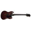 A Grade Refurbished Polara Night Edition Electric Guitar in Vintage Walnut Finish