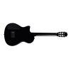 A Grade Refurbished Stage Black Burst W/B Classical Guitar