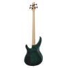 TRBX604FM 4-String Electric Bass Guitar In Indigo Blue Finish