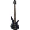 TRBX605FM 5-String Electric Bass Guitar In Translucent Black Finish