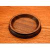 Large Piano Castor Cup in Laurel Wood 100mm (Single)