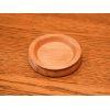 Medium Piano Castor Cup in Beech Wood  70mm (Single)