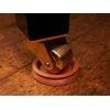 Medium Piano Castor Cup in Beech Wood  70mm (Single)