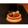 Small  Piano Castor Cup in Beech Wood 45mm 