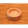 Small Piano Castor Cup in Beech Wood 45mm (Single)