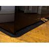 Heat Resistant Piano Carpet in Black 