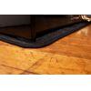 Heat Resistant Piano Carpet in Black 
