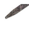 MG317BOG-BLK Distressed Guitar Strap with  Leather Backing 