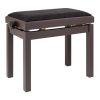 LPBF06GRWMVBK Height Adjustable Piano Stool in Rosewood