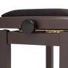 LPBF06GRWMVBK Height Adjustable Piano Stool in Rosewood