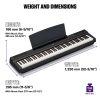 DISCONTINUED P-125 Digital Piano Easy-Store Pack