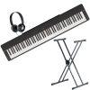 P-225 Black Portable Digital Piano Starter Pack