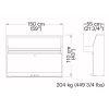 B10 SC3 Silent Polished White Upright Piano