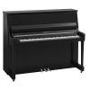 B30 Upright Piano in Polished Ebony Finish with Chrome Fittings