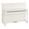 B30 SC3 Silent Upright Piano in Polished White Finish with Chrome Fittings