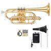 Silent Cornet Pack with Yamaha YCR2310III Trumpet &amp; SB-7X Silent Brass System