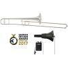 Silent Trombone Pack YSL-354SE Silver plated Bb Tenor Trombone with SB5X Silent Brass System