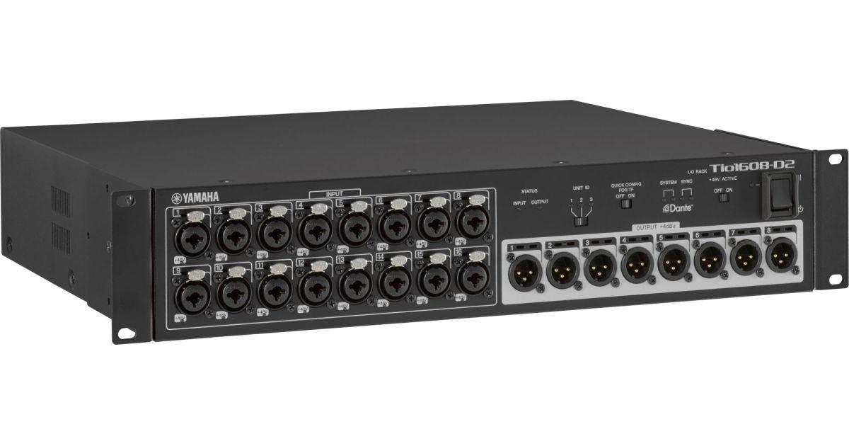 DTM・DAW YAMAHA Tio1608-D I/o Rack DANTE CTIO1608D2.jpg?1787017478