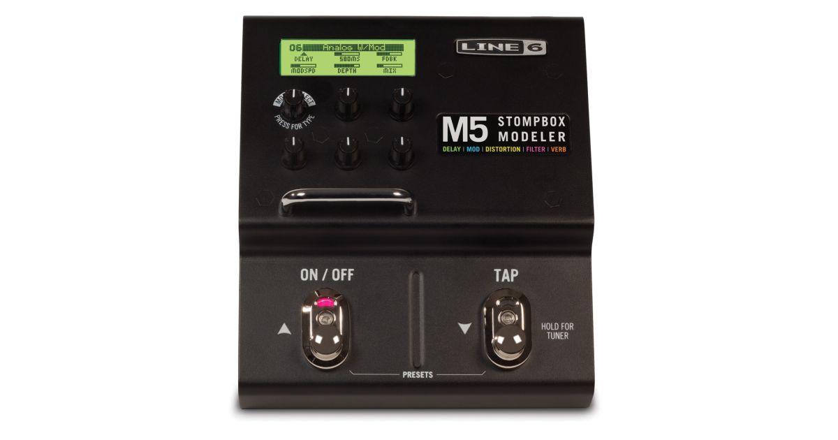 Line 6 M5 Stompbox Modeller Guitar Multi-Effects Pedal