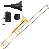 YSL-354E Bb Tenor Trombone &amp; SB5J SILENT Brass Pack