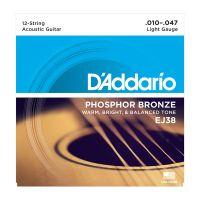 EJ38 Light 12-String Acoustic Guitar strings