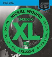 EXL220-5 5-String Bass guitar strings