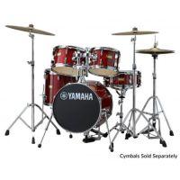 JJK6F5CRSET Manu Katché Junior Drum Kit in Cranberry Red Finish