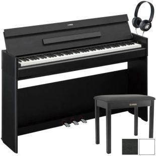 YDP-S55 Arius Digital Piano With B1 Piano Stool and headphones