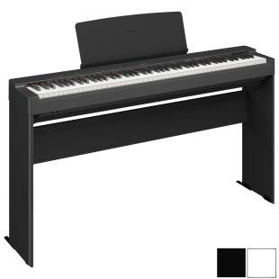 Yamaha P-225 Portable Digital Piano with Stand in Black or White